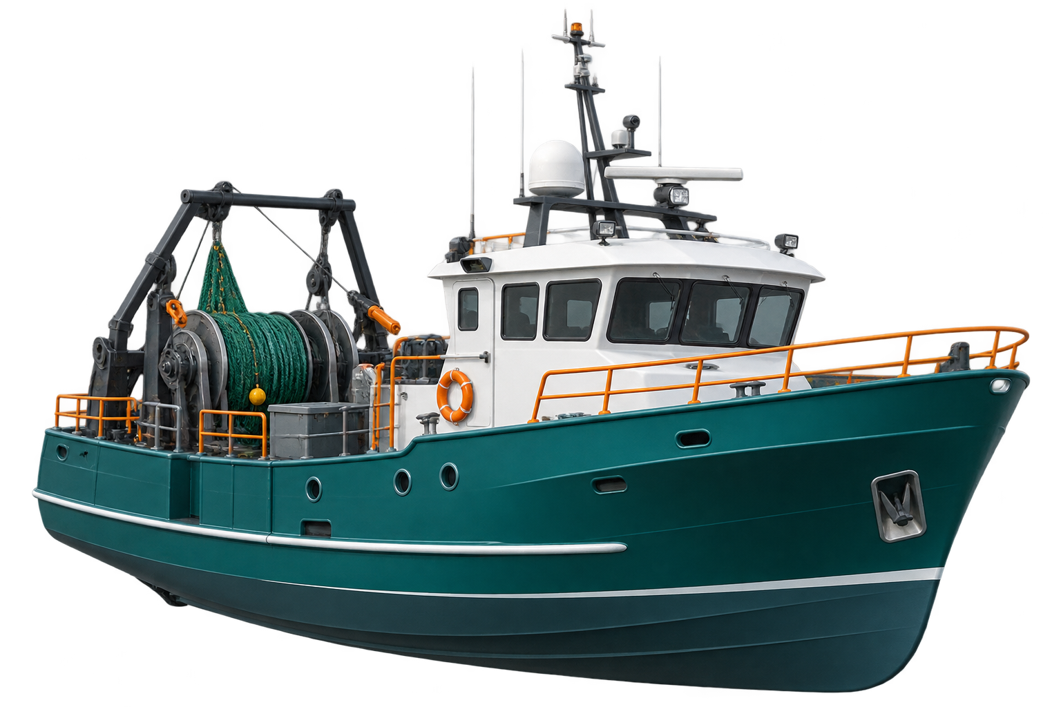 Barco médio de pesca Marlin Aurora